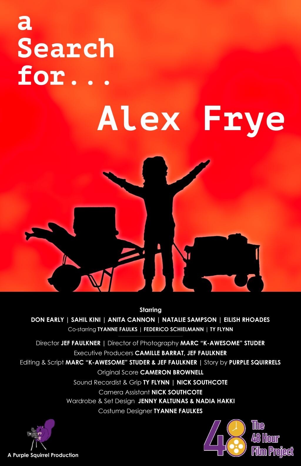 Filmposter for A Search for...Alex Frye